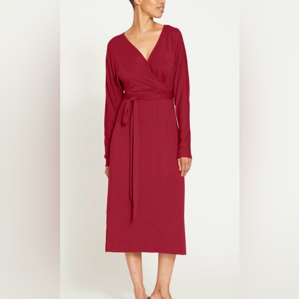 Universal Standard Wrap Front Dress